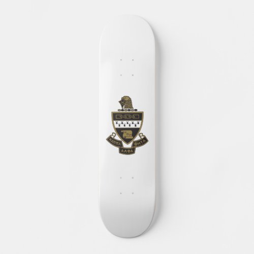 Kappa Alpha Theta Coat of Arms Color Skateboard Deck