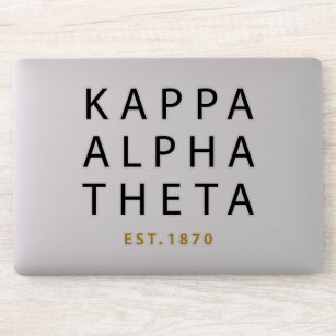 Kappa Alpha Theta   Est. 1870 Sticker