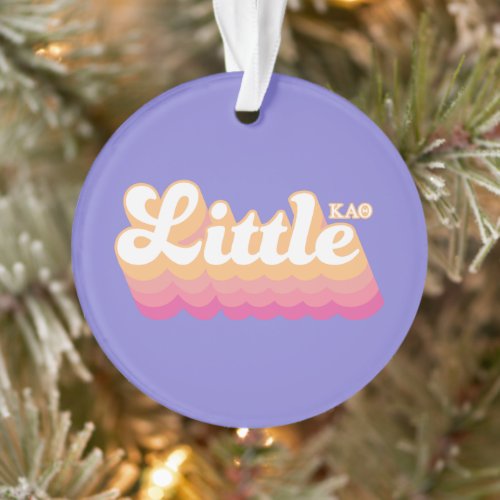 Kappa Alpha Theta  Little Ornament