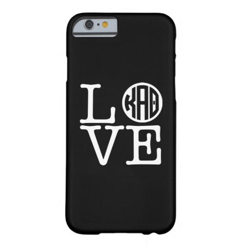 Kappa Alpha Theta  Love Barely There iPhone 6 Case
