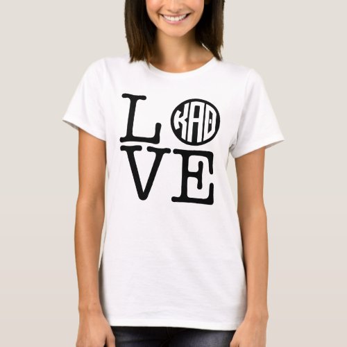 Kappa Alpha Theta  Love T_Shirt