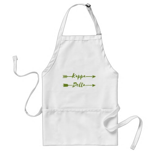 Kappa Delta Arrow Adult Apron