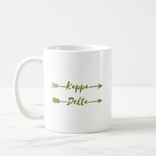 Kappa Delta Arrow Coffee Mug