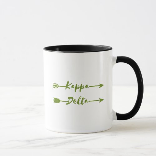 Kappa Delta Arrow Mug