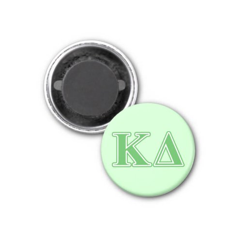 Kappa Delta Green Letters Magnet