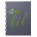 Kappa Delta Lil Script Notebook at Zazzle