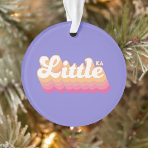 Kappa Delta  Little Ornament