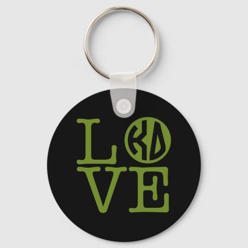 Kappa Delta Love Keychain