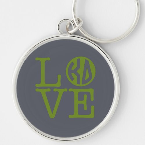 Kappa Delta Love Keychain