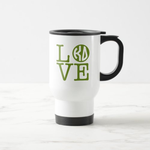 Kappa Delta Love Travel Mug