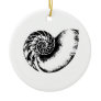 Kappa Delta Nautilus Ceramic Ornament