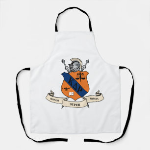 Kappa Delta Rho Fraternity Official Coat of Arms Apron