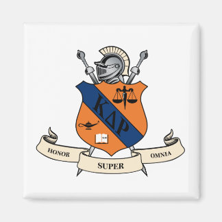 Kappa Delta Rho Fraternity Official Coat of Arms Magnet