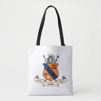 Kappa Delta Rho Fraternity Official Coat of Arms Tote Bag