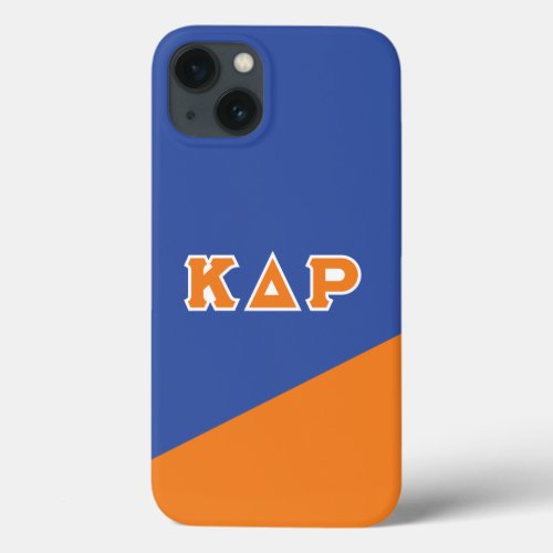 Kappa Delta Rho  Greek Letters iPhone 13 Case