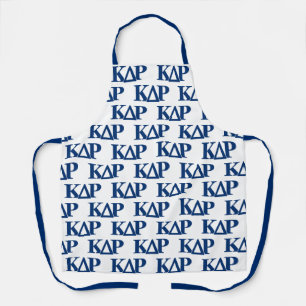 Kappa Delta Rho Greek Letters Logo Apron