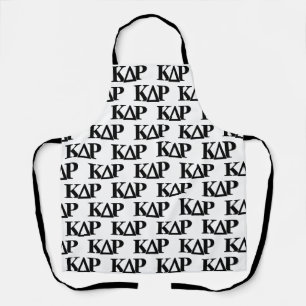 Kappa Delta Rho Greek Letters Logo Apron