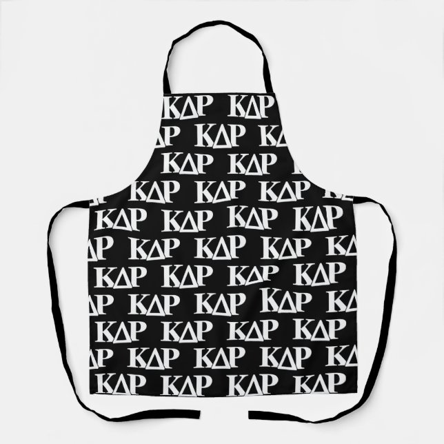 Kappa Delta Rho Greek Letters Logo Apron (Front)