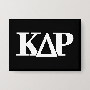Kappa Delta Rho Greek Letters Logo Button