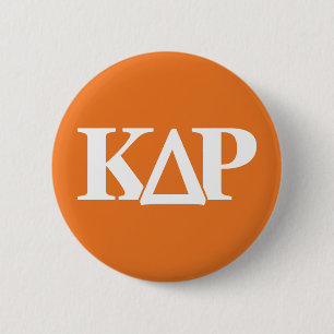 Kappa Delta Rho Greek Letters Logo Button