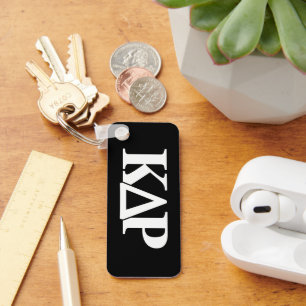 Kappa Delta Rho Greek Letters Logo Keychain