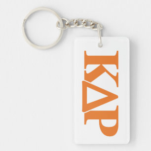 Kappa Delta Rho Greek Letters Logo Keychain