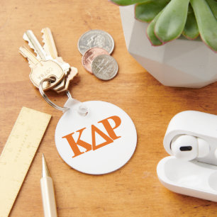 Kappa Delta Rho Greek Letters Logo Keychain