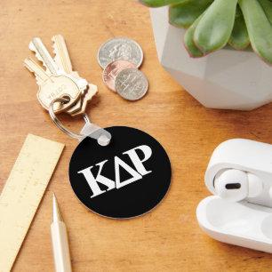 Kappa Delta Rho Greek Letters Logo Keychain