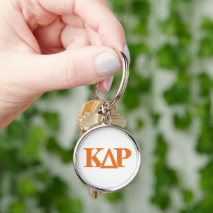 Kappa Delta Rho Greek Letters Logo Keychain