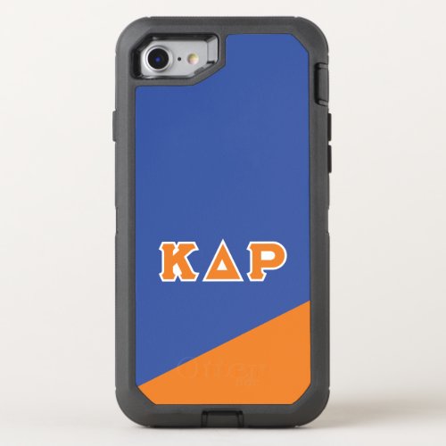 Kappa Delta Rho  Greek Letters OtterBox Defender iPhone SE87 Case