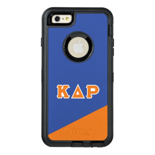 Kappa Delta Rho  Greek Letters OtterBox Defender iPhone Case