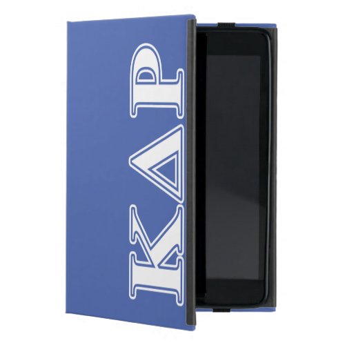 Kappa Delta Rho  White and Blue Letters iPad Mini Cover