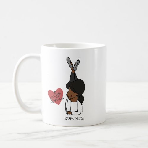 Kappa Delta  Sorority Big Sis Avatar Coffee Mug