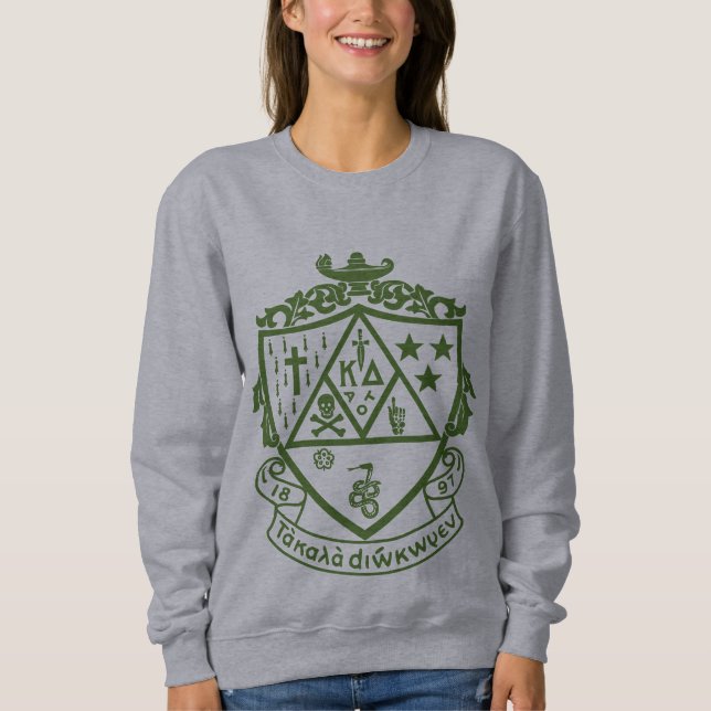 Kappa Delta Sorority Crest Design 11 Sweatshirt (Front)