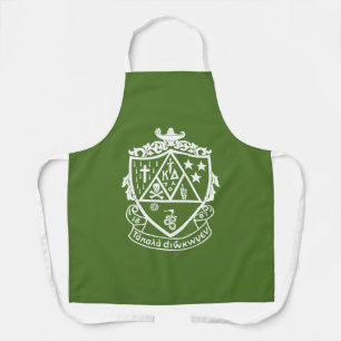 Kappa Delta Sorority Crest Design Apron