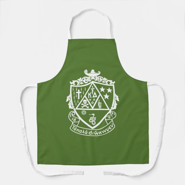 Kappa Delta Sorority Crest Design Apron (Front)