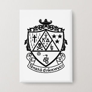 Kappa Delta Sorority Crest Design Button
