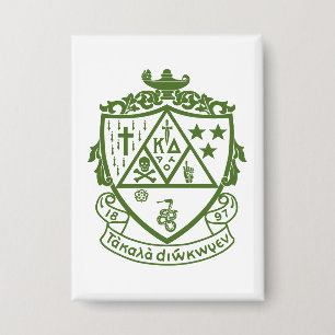 Kappa Delta Sorority Crest Design Button