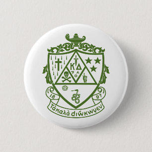 Kappa Delta Sorority Crest Design Button