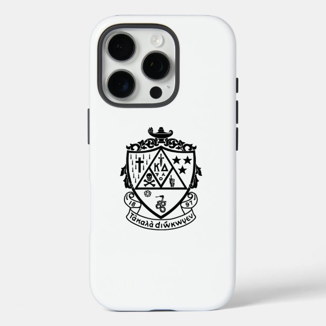 Kappa Delta Sorority Crest Design Case-Mate iPhone Case (Back)