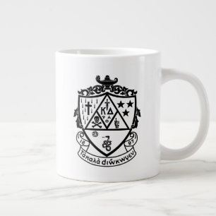Kappa Delta Sorority Crest Design Giant Coffee Mug