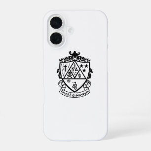 Kappa Delta Sorority Crest Design iPhone 16 Case
