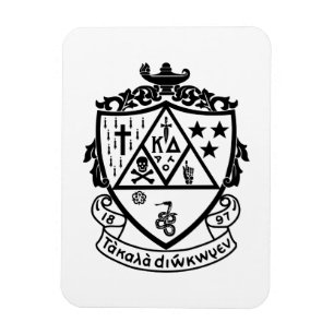 Kappa Delta Sorority Crest Design Magnet