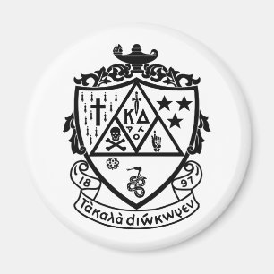 Kappa Delta Sorority Crest Design Magnet