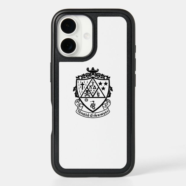 Kappa Delta Sorority Crest Design Otterbox iPhone Case (Back)