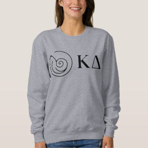 Kappa Delta Sorority Greek Letters Logo Design 14 Sweatshirt