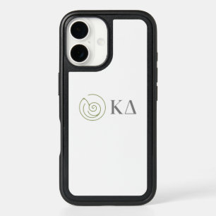 Kappa Delta Sorority Greek Letters Logo Design iPhone 16 Case