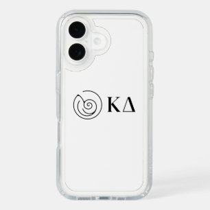 Kappa Delta Sorority Greek Letters Logo Design iPhone 16 Case