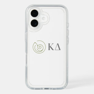 Kappa Delta Sorority Greek Letters Logo Design iPhone 16 Case