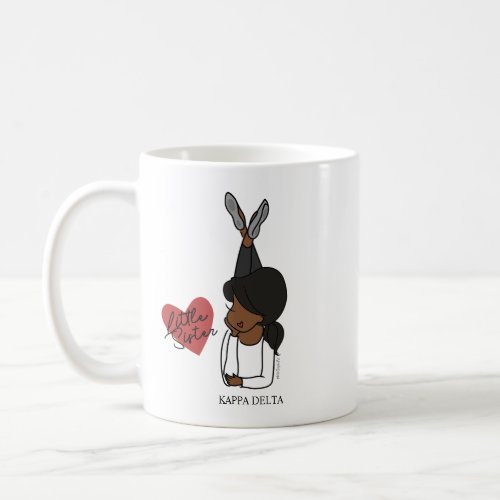 Kappa Delta  Sorority Little Sis Avatar Coffee Mug